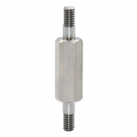 六角形支柱帶臺階兩端外螺紋