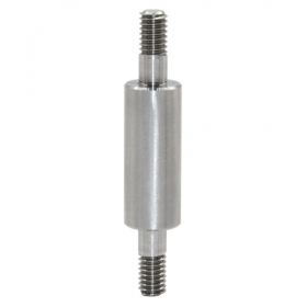 圓形支柱帶臺階兩端外螺紋不帶扳手槽型