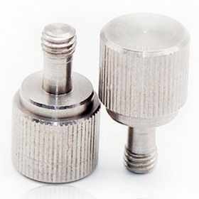 防脫落壓紋旋鈕臺階型